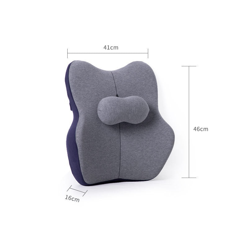 Back Support Lumbar Pillow for Daily Sitting Comfort