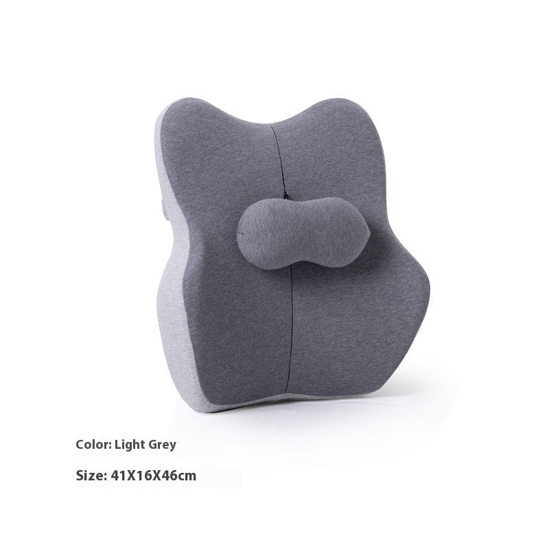 Back Support Lumbar Pillow for Daily Sitting Comfort