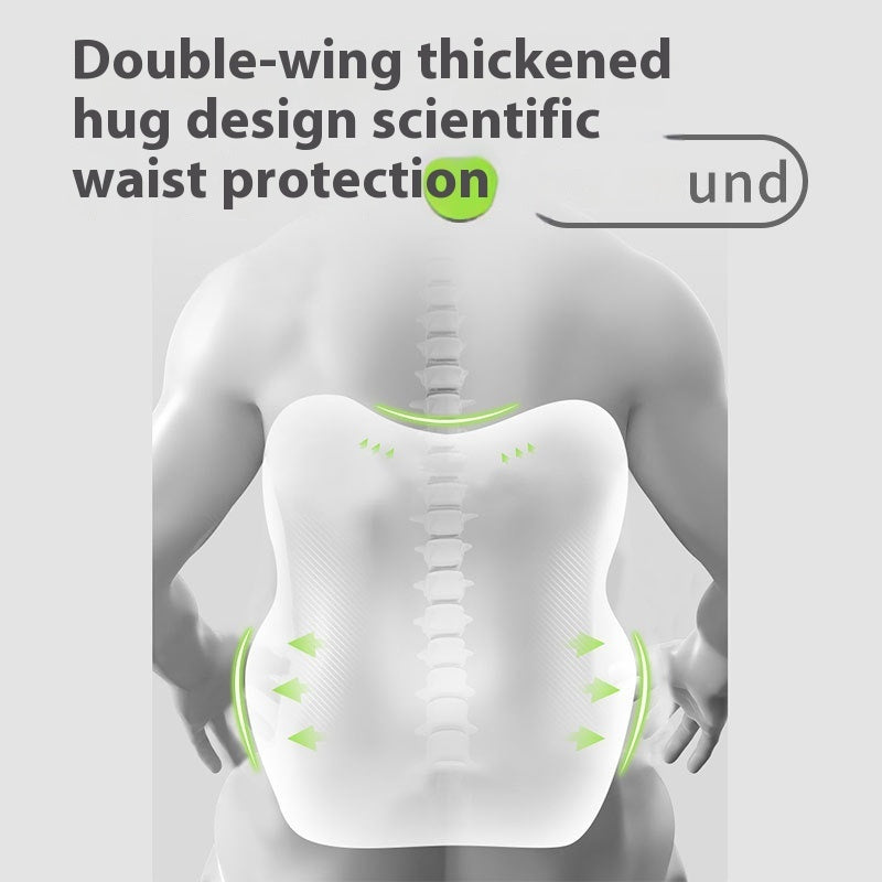 Back Support Lumbar Pillow for Daily Sitting Comfort
