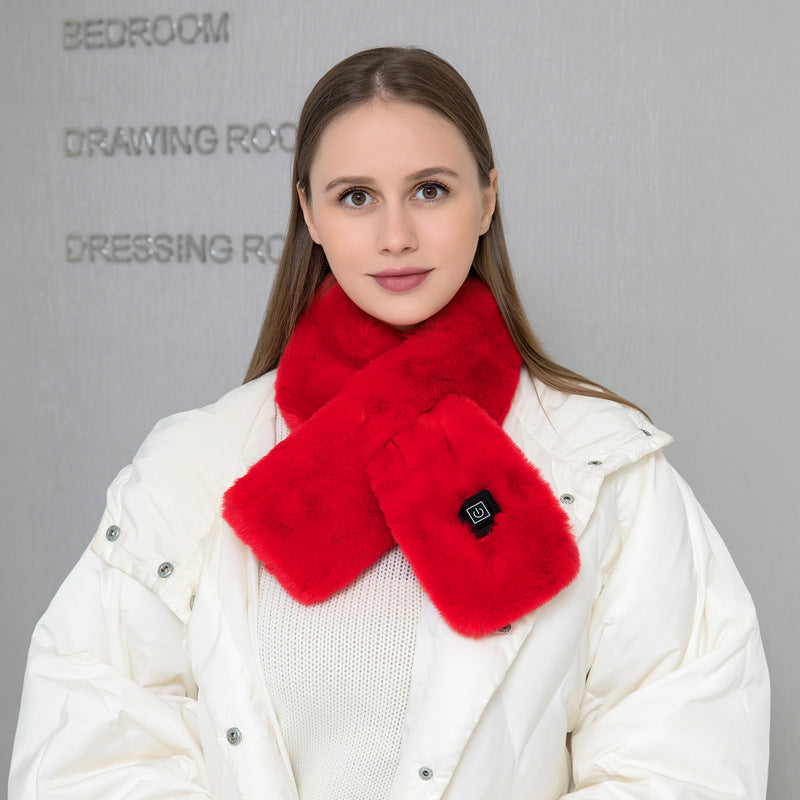 USB Heated Neck Wrap with Adjustable Warmth and Comfort