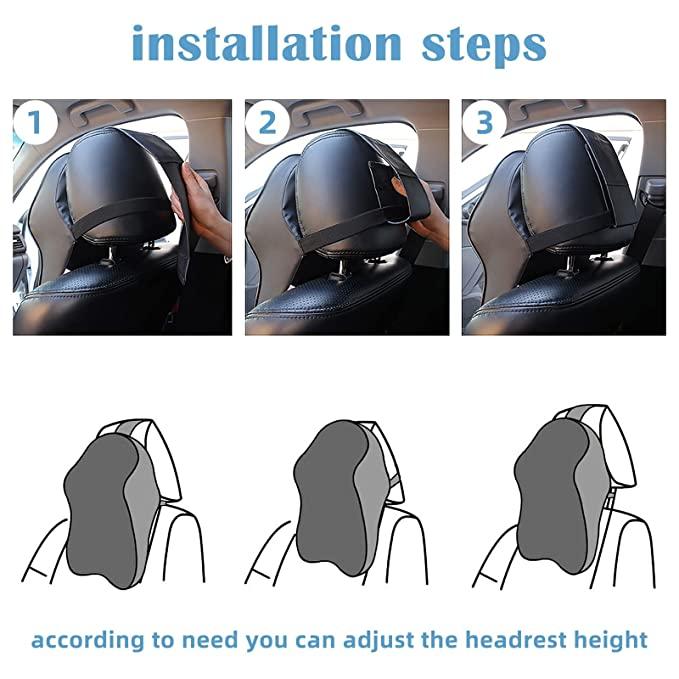 Memory Foam Car Neck Pillow – Comfortable Support