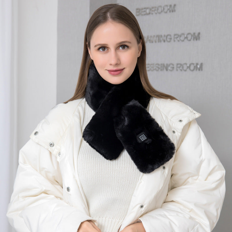 USB Heated Neck Wrap with Adjustable Warmth and Comfort