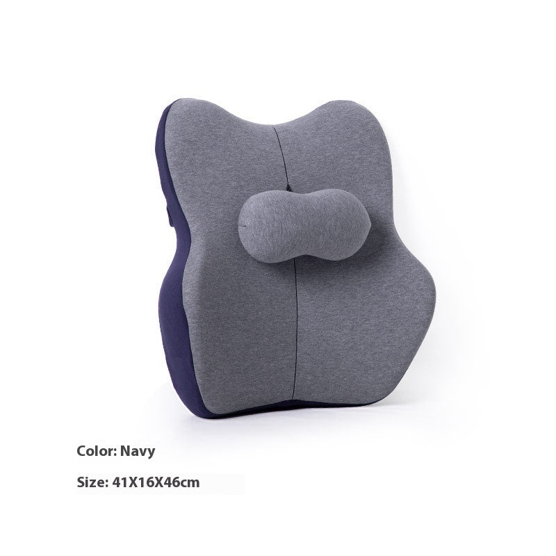 Back Support Lumbar Pillow for Daily Sitting Comfort