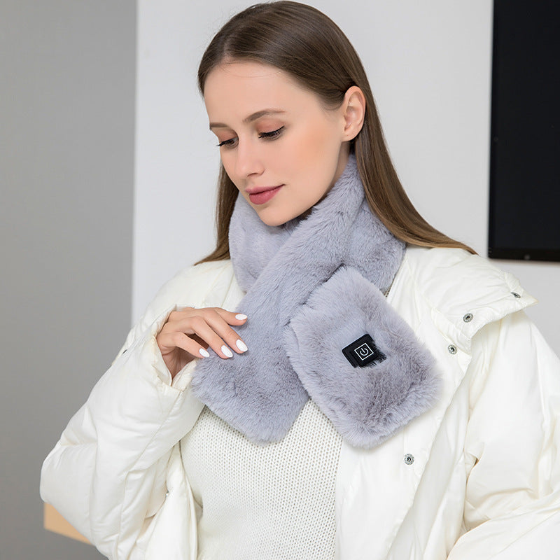 USB Heated Neck Wrap with Adjustable Warmth and Comfort