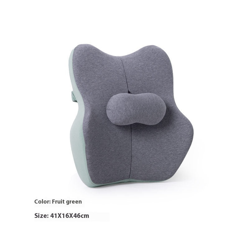 Back Support Lumbar Pillow for Daily Sitting Comfort